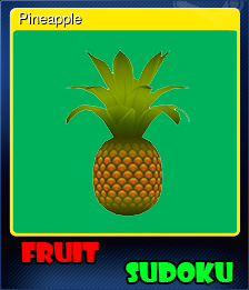 Series 1 - Card 4 of 5 - Pineapple