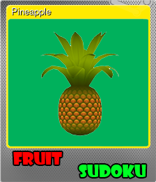Series 1 - Card 4 of 5 - Pineapple