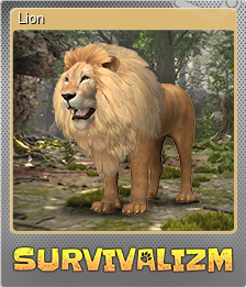 Series 1 - Card 3 of 5 - Lion