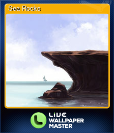Series 1 - Card 2 of 5 - Sea Rocks