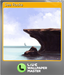 Series 1 - Card 2 of 5 - Sea Rocks