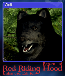 Series 1 - Card 2 of 7 - Wolf