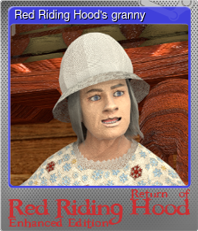 Series 1 - Card 7 of 7 - Red Riding Hood's granny