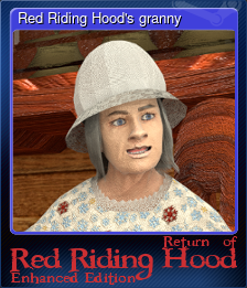 Series 1 - Card 7 of 7 - Red Riding Hood's granny
