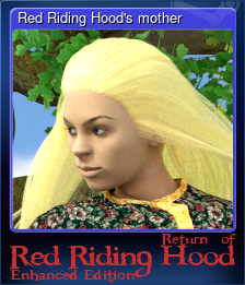 Series 1 - Card 5 of 7 - Red Riding Hood's mother
