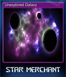 Series 1 - Card 5 of 7 - Unexplored Galaxy