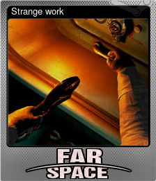 Series 1 - Card 5 of 12 - Strange work