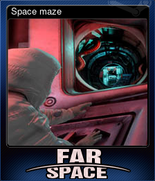 Series 1 - Card 10 of 12 - Space maze