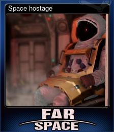 Series 1 - Card 6 of 12 - Space hostage