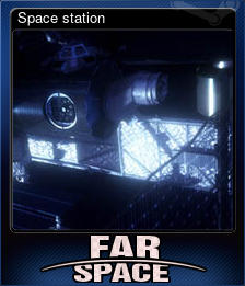 Series 1 - Card 4 of 12 - Space station