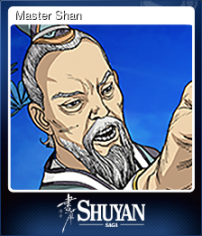 Series 1 - Card 3 of 7 - Master Shan