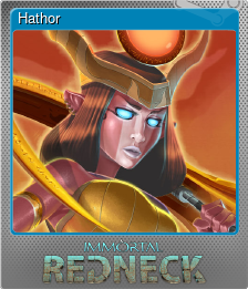 Series 1 - Card 7 of 9 - Hathor