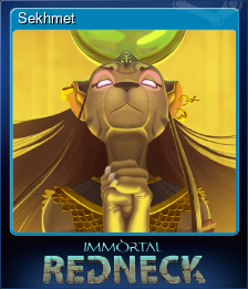 Series 1 - Card 4 of 9 - Sekhmet