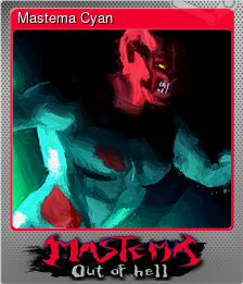 Series 1 - Card 4 of 6 - Mastema Cyan