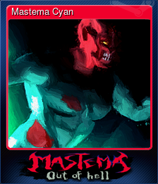 Series 1 - Card 4 of 6 - Mastema Cyan