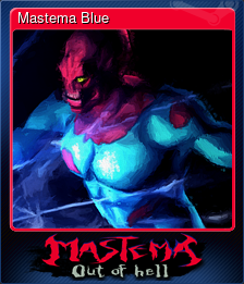 Series 1 - Card 3 of 6 - Mastema Blue