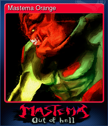 Series 1 - Card 6 of 6 - Mastema Orange