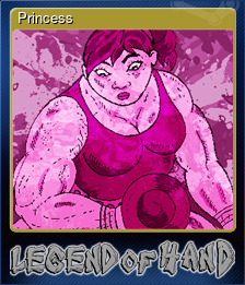 Series 1 - Card 6 of 8 - Princess