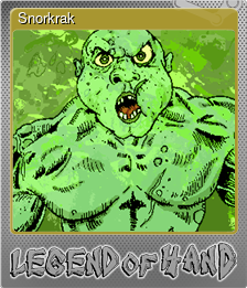 Series 1 - Card 8 of 8 - Snorkrak