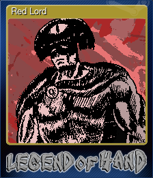 Series 1 - Card 4 of 8 - Red Lord