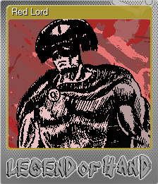 Series 1 - Card 4 of 8 - Red Lord
