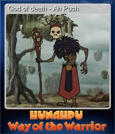 Series 1 - Card 1 of 6 - God of death - Ah Puch