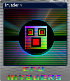 Series 1 - Card 5 of 5 - Invader 4