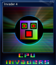 Series 1 - Card 5 of 5 - Invader 4