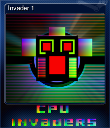 Series 1 - Card 2 of 5 - Invader 1