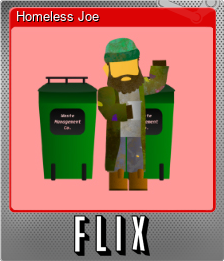 Series 1 - Card 2 of 7 - Homeless Joe