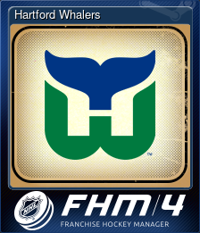 Series 1 - Card 7 of 15 - Hartford Whalers