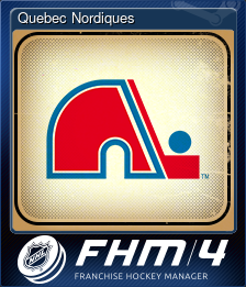 Series 1 - Card 13 of 15 - Quebec Nordiques