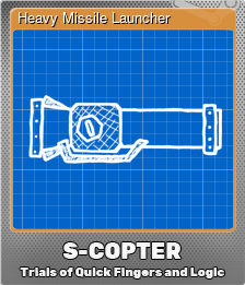 Series 1 - Card 4 of 7 - Heavy Missile Launcher