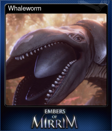Series 1 - Card 6 of 6 - Whaleworm