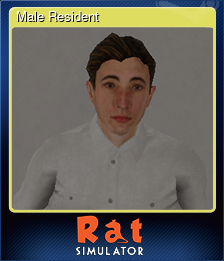 Series 1 - Card 3 of 5 - Male Resident