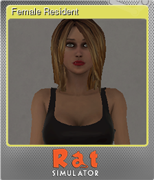 Series 1 - Card 2 of 5 - Female Resident