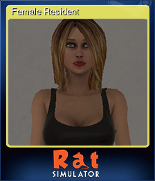 Series 1 - Card 2 of 5 - Female Resident