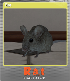 Series 1 - Card 4 of 5 - Rat