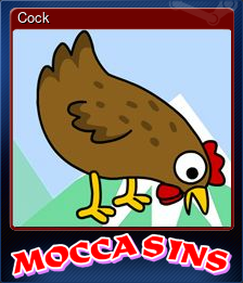 Series 1 - Card 4 of 5 - Cock