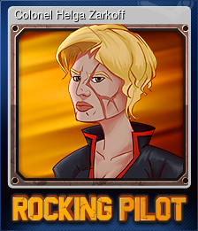 Series 1 - Card 10 of 12 - Colonel Helga Zarkoff