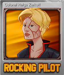 Series 1 - Card 10 of 12 - Colonel Helga Zarkoff