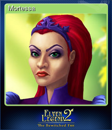 Series 1 - Card 3 of 8 - Mortessa