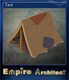 Series 1 - Card 1 of 6 - Tent