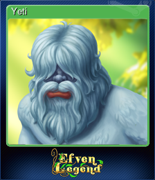 Series 1 - Card 8 of 8 - Yeti