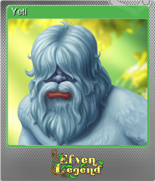 Series 1 - Card 8 of 8 - Yeti