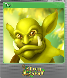 Series 1 - Card 7 of 8 - Troll