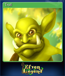 Series 1 - Card 7 of 8 - Troll