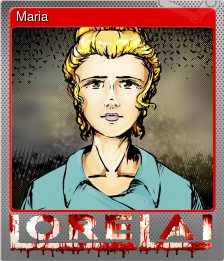 Series 1 - Card 3 of 7 - Maria
