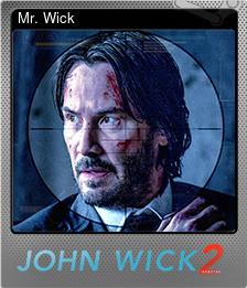 Series 1 - Card 1 of 6 - Mr. Wick