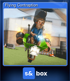 Series 1 - Card 4 of 6 - Flying Contraption